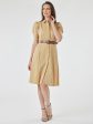 Vestido beige Patrice on Sale