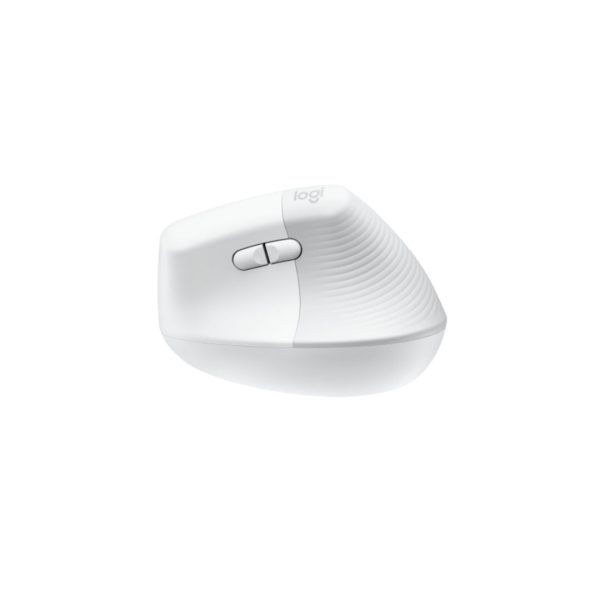 Logitech Lift Vertical Ergonomic, Bluetooth, Wireless Mouse - White Online