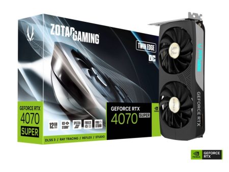 ZOTAC GAMING GeForce RTX 4070 SUPER Twin Edge OC 12GB GDDR6X For Sale