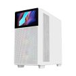 SAMA V Play 4367 Mid Tower Case ATX, With Monitor 7 inch - White (BTF) Online