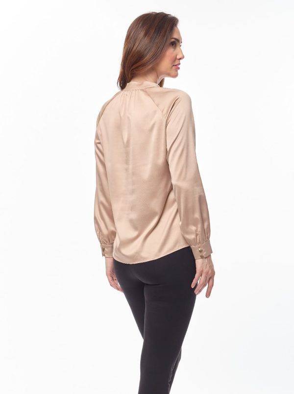 Blusa beige Zana Cheap