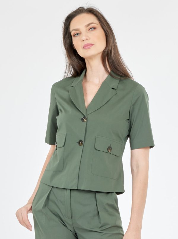 Saco verde Bimba Discount