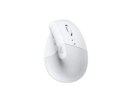 Logitech Lift Vertical Ergonomic, Bluetooth, Wireless Mouse - White Online