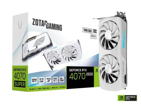 ZOTAC GAMING GeForce RTX 4070 SUPER TWIN EDGE OC WHITE Edition 12GB Online