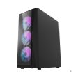 DarkFlash DK352 Plus Tower Case - Black For Discount