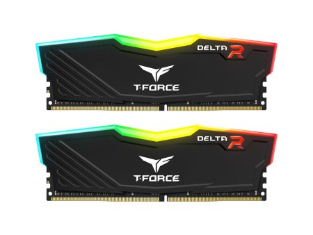 TEAMGROUP T-Force Delta RGB DDR4 Ram 16GB (2x8GB) 3600MHz CL18 - Black For Cheap