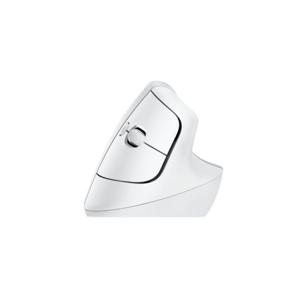 Logitech Lift Vertical Ergonomic, Bluetooth, Wireless Mouse - White Online