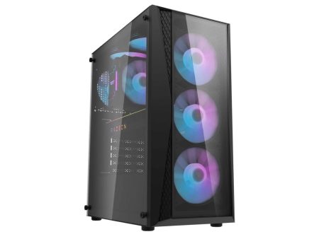 DarkFlash DK352 Plus Tower Case - Black For Discount