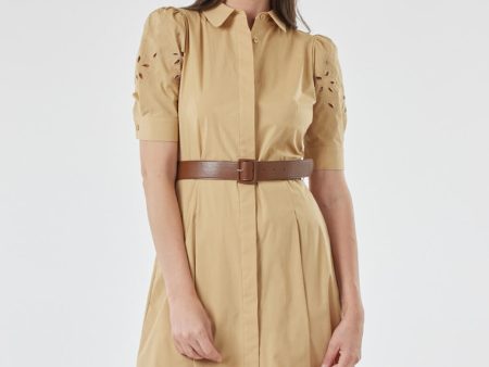 Vestido beige Patrice on Sale