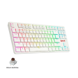 Redragon K539 Anubis 80% Wireless RGB Mechanical Keyboard - White Fashion