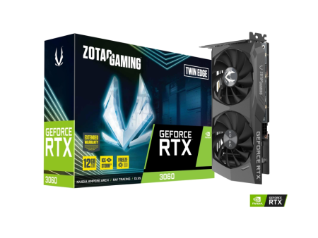 ZOTAC GAMING GeForce RTX 3060 12GB Twin Edge Supply