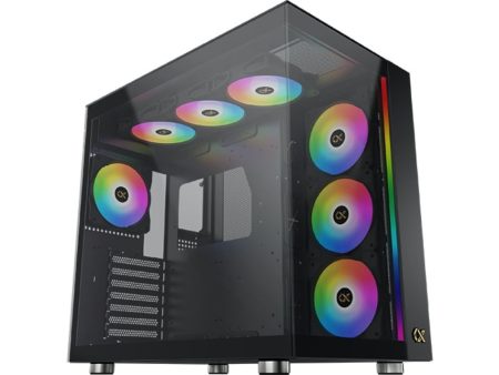 Xigmatek AQUA Ultra Glass, Mid Tower Case - Black Sale