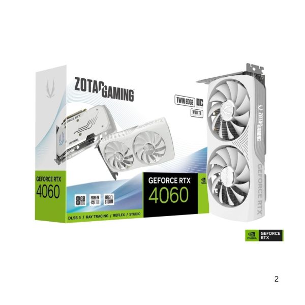 ZOTAC GAMING GeForce RTX 4060 8GB Twin Edge OC White Edition For Discount