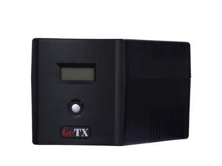 UPS GeTX GXK-1200-C (1200VA), Line interactive, LCD Battery 12v-7a *2 For Discount