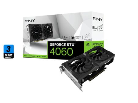 PNY GeForce RTX™ 4060 8GB VERTO™ Dual Fan Online Sale