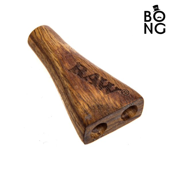 RAW Double Barrell Wooden Cig Holder Long (Matachora doble grande) Online Hot Sale