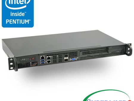 Supermicro Front I O Mini 1U Rackmount w  Dual 10GbE, SFP+, IPMI, RS-SMX10TP4F-FIO For Discount