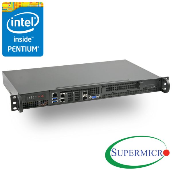 Supermicro Front I O Mini 1U Rackmount w  Dual 10GbE, SFP+, IPMI, RS-SMX10TP4F-FIO For Discount