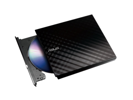 ASUS External Slim 8X DVD+RW Optical Drive - Black on Sale