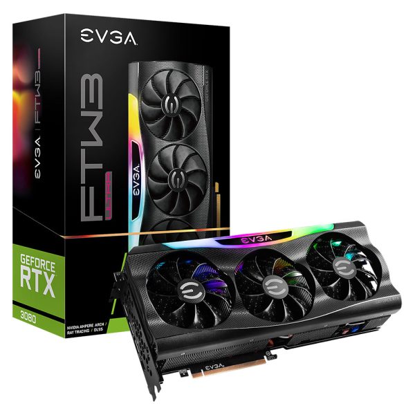 EVGA GeForce RTX 3080 FTW3 Ultra Gaming w  10GB GDDR6X - 10G-P5-3897-KR For Cheap