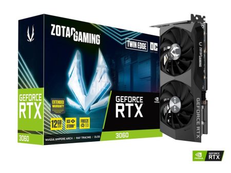 Zotac Gaming GeForce RTX 3060 Twin Edge OC GPU - ZT-A30600H-10M Online Hot Sale