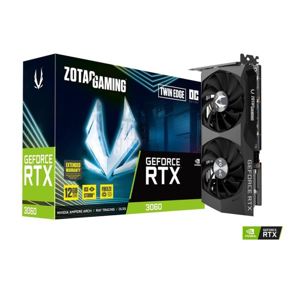 Zotac Gaming GeForce RTX 3060 Twin Edge OC GPU - ZT-A30600H-10M Online Hot Sale