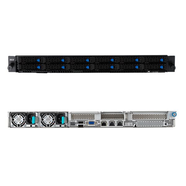 ASUS RS500A-E11-RS12U EPYC 7003 1U Server, 16 x 2.5  NVMe Bays Cheap