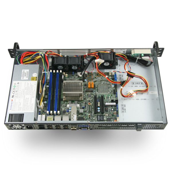 Supermicro Xeon D-1518 Mini 1U Rackmount w  Dual 10GbE, SFP+, IPMI, RS-SMX10TP8F For Discount