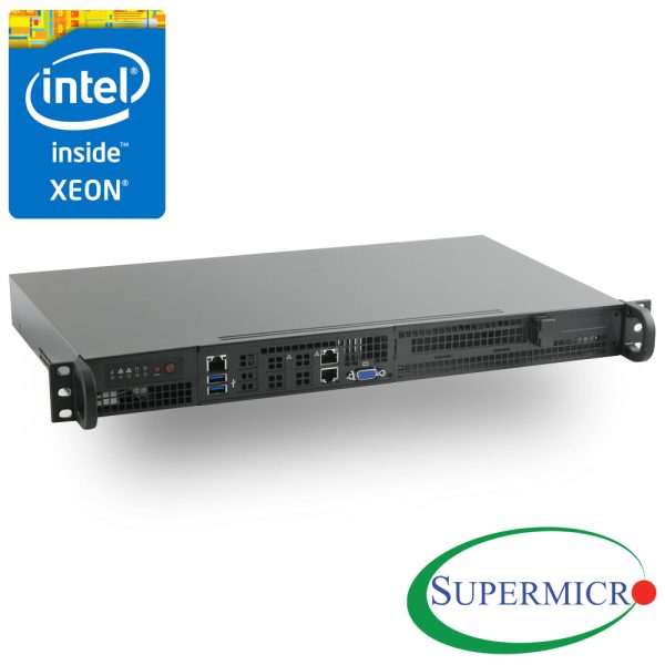 Supermicro Xeon D-1521 Mini 1U Rackmount, Front I O, 10GbE, IPMI, RS-SMX104C2N-FIO For Discount