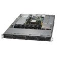 Supermicro SuperServer 5019P-WTR 1U Rackmount Barebone Server with Dual 10G Ethernet, IPMI, 4 x 3.5  Drive Bays, 1 M.2 NVMe, Redundant PSU, Single Socket P Intel Xeon Purley CPU Supply