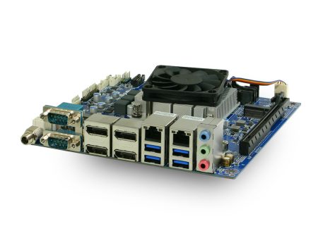 GigaIPC AMD Ryzen V1605B Industrial Embedded Mini ITX Motherboard, Dual LAN & Quad Display on Sale