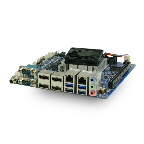 GigaIPC AMD Ryzen V1605B Industrial Embedded Mini ITX Motherboard, Dual LAN & Quad Display on Sale