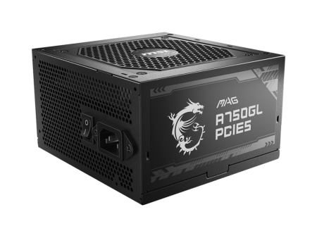 MAG A750GL PCIE5 : Alimentation, 750W, 80 Plus Gold, ATX 3.0, Support GPU Online