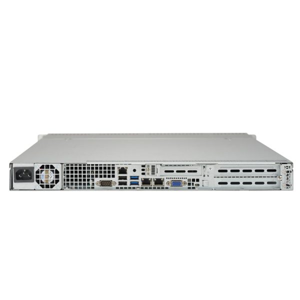 Supermicro SuperServer 5019P-WT 1U Rackmount Barebone Server with Dual 10G Ethernet, IPMI, 4 x 3.5  Drive Bays, 1 x M.2 NVMe, Single Socket P Intel Xeon Purley CPU Supply