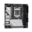 ASRock Z590M-ITX AX 11th Gen Rocket Lake Mini ITX Motherboard, LGA1200 Supply