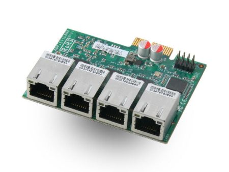 Jetway ADPIE1ILAN4 Daughterboard w  4 x Intel LAN Ports for Jetway JBC390F541AA Online Sale