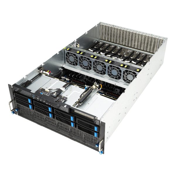 ASUS ESC8000A-E12 Dual EPYC 9004 8 GPU 4U Server, 8 x 3.5  2.5  Bays Sale