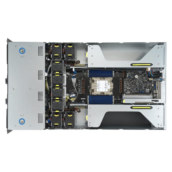 ASUS ESC4000A-E12 EPYC 9004 GPGPU 2U Server, 4 x PCI-E 5.0 x16 slots Supply