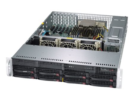 Supermicro AS-2013S-C0R AMD EPYC 2U Rackmount, 8 x SATA SAS 3.5  Drive Bays, 6 x Low Profile PCI-E slots Online now