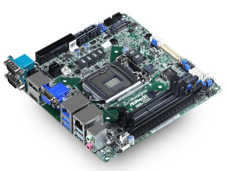 ASRock IMB-1220-D Intel Comet Lake-S Q470E Industrial Mini ITX Motherboard, 2.5GbE LAN, TPM 2.0, 2 x DP Fashion