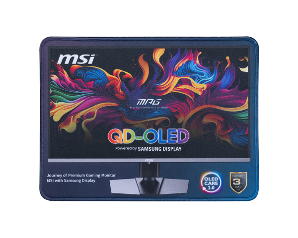 MSI QD-OLED Gaming Mouse Pad For Cheap