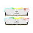 TEAMGROUP T-Force Delta RGB DDR4 Ram 16GB (2x8GB) 3600MHz CL18 - White For Sale