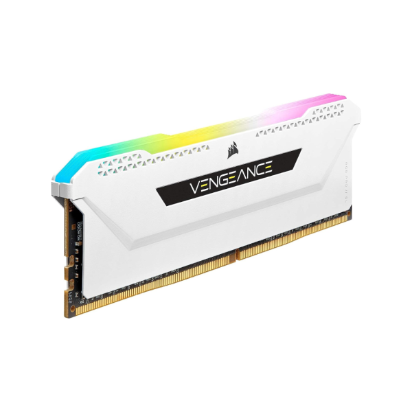 Corsair Vengeance RGB PRO SL 16GB (2x8GB) DDR4 3600MHz CL18 - White Fashion