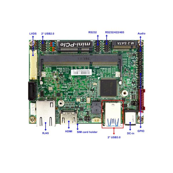 JNP691-3350 Intel Apollo Lake Celeron N3350 Pico-ITX Motherboard Sale