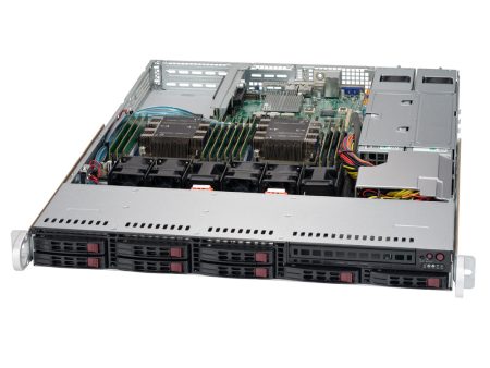 Supermicro SuperServer 1029P-WTR 1U Rackmount Barebone Server with Dual Gigabit Ethernet, IPMI, 8 x 2.5  Drive Bays, 1 x M.2 NVMe, Redundant PSU, Dual Socket P Intel Xeon Purley CPU Online now