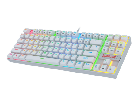 Redragon K552W-RGB, Kumara, 80% Mechanical, Wired TKL, Red Switches, Gaming Keyboard Sale