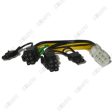 6  PCI-E 6-pin to Dual 8-pin PCI-E 2.0 Power Cable Splitter For Sale