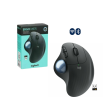 Logitech Ergo M575 Wireless Trackball Mouse (Black) Hot on Sale