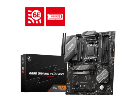 MSI Motherboard B650 GAMING PLUS WIFI Fashion