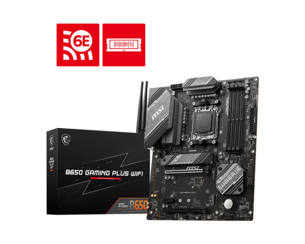 MSI Motherboard B650 GAMING PLUS WIFI Fashion